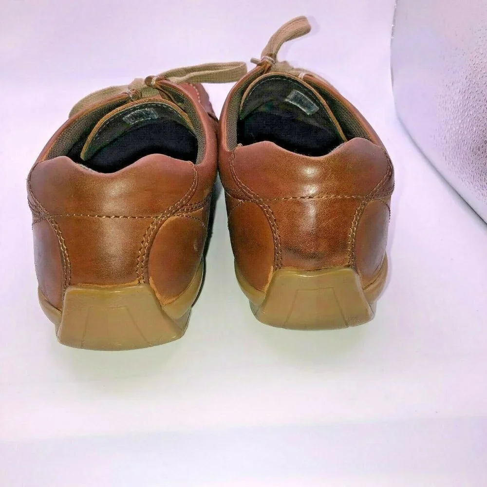Marks and Spencer Blue Harbour Men's Size 8 ? Brown Leather Lace Up Shoes